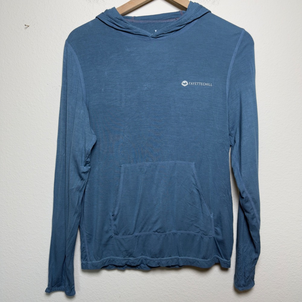 Fayettechill Women Pullover Sweatshirt Blue Hoodie Lightweight Sun Protection‎